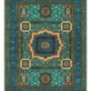 Mamluk Design Handwoven Wool Rug – 236 × 175 cm | 100% Natural Wool