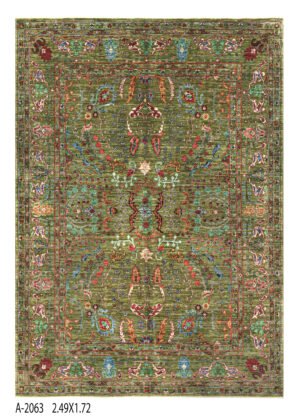 Jalili Design Handwoven Wool Rug – 247 × 177 cm | 100% Natural Wool