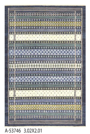 Baluchi Kilim Handwoven Wool Rug – 309 × 209 cm | 100% Natural Wool