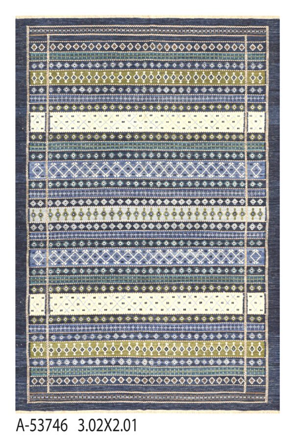 Baluchi Kilim Handwoven Wool Rug – 309 × 209 cm | 100% Natural Wool