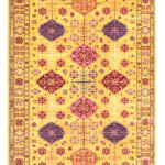 Medium Kazzak Design Handwoven Wool Rug – 305 × 205 cm | 100% Natural Wool