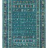 Buzak Handwoven Rug – 100% Handmade – Wool – Green Tone
