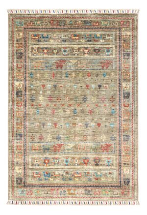A-57054 1.45X1.01 Buzak Design Handwoven Wool Rug