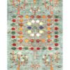 A-57825 3.06X0.82 Pomegranate Design Handwoven Wool Rug
