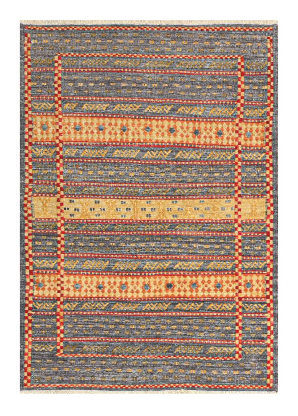 Baluchi Kilim Handwoven Wool Rug – 150 × 103 cm | 100% Natural Wool