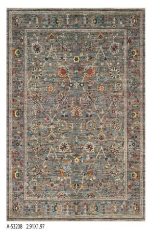 B-53208 2.91X1.97 Sultani Design Handwoven Wool Rug