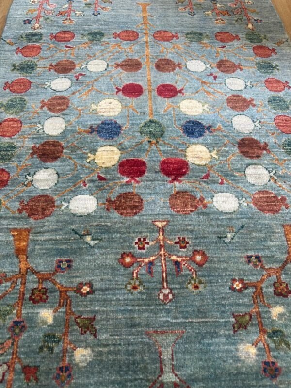 WhatsApp Image 2026-05-19 at 15.37.45 Pomegranate Design Handwoven Wool Rug