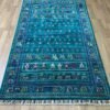 Buzak Handwoven Rug – 100% Handmade – Wool – Green Tones