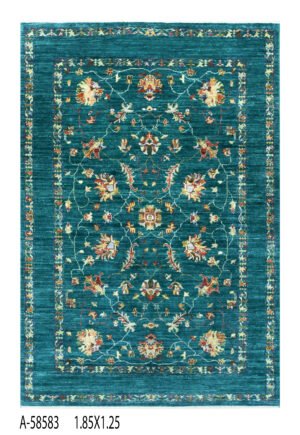 Sultani Handwoven Rug – 185 × 125 cm