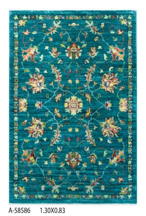 Sultani Handwoven Rug – 130 × 83 cm