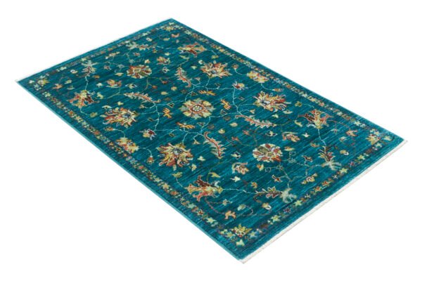 A-58586 1.30X0.83_2 Sultani Handwoven Rug – 130 × 83 cm