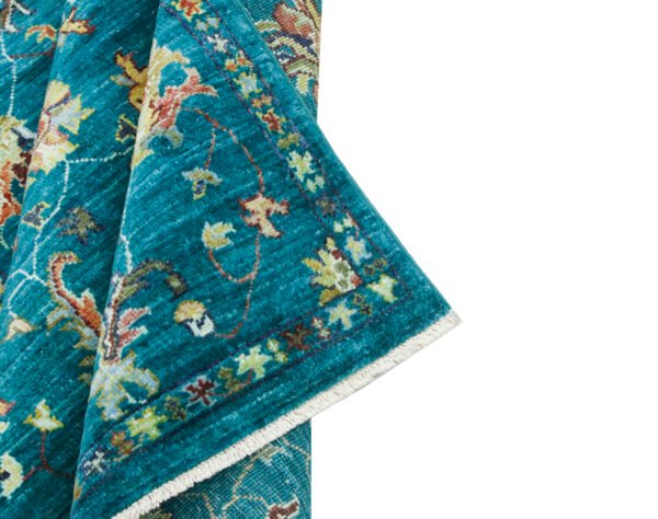 A-58586 1.30X0.83_6 Sultani Handwoven Rug – 130 × 83 cm