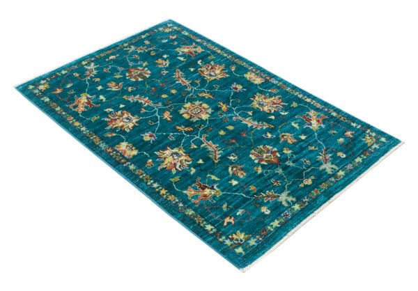 A-58587 1.30X0.84_2 Sultani Handwoven Rug – 130 × 84 cm