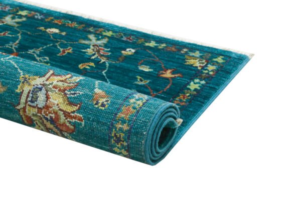 A-58587 1.30X0.84_9 Sultani Handwoven Rug – 130 × 84 cm