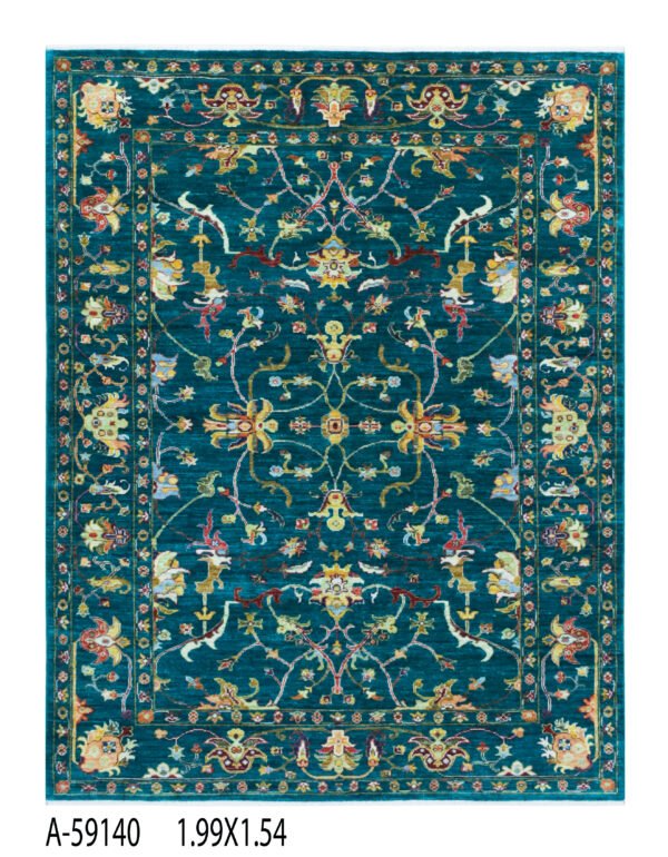 A-59140 1.99X1.54 Sultani Handwoven Rug – 199 × 154 cm
