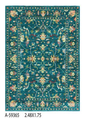 Sultani Handwoven Rug – 150 × 103 cm