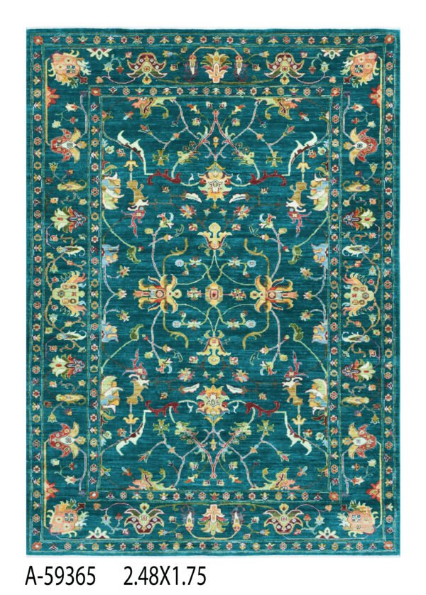 Sultani Handwoven Rug – 150 × 103 cm