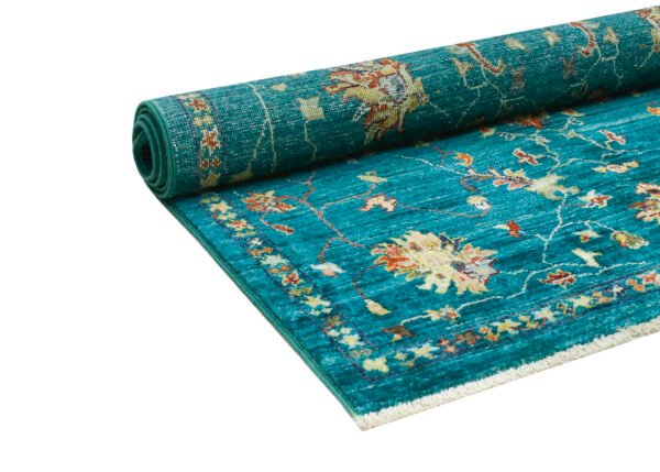 A-59614 1.59X1.03_10 Sultani Handwoven Rug – 159 × 103 cm