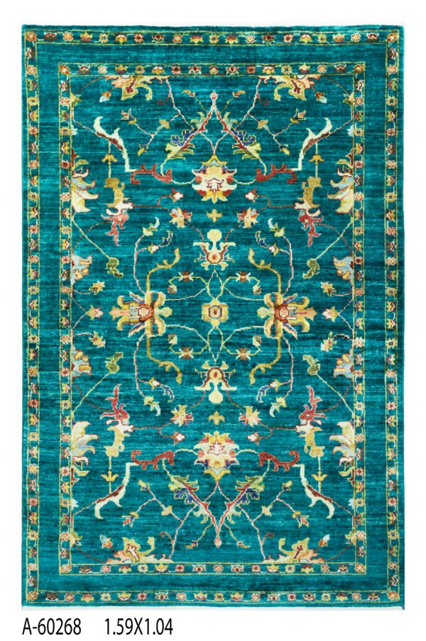 A-60268 1.59X1.04 Sultani Handwoven Rug – 159 × 104 cm