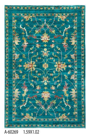 Sultani Handwoven Rug – 159 × 102 cm