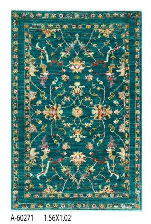 Sultani Handwoven Rug – 156 × 102 cm