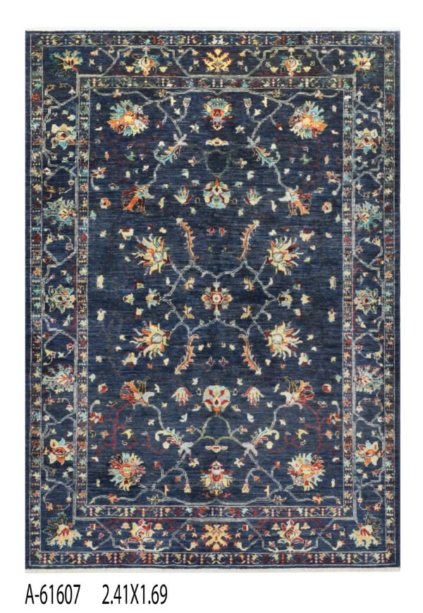 Sultani Handwoven Rug – 241 × 169 cm