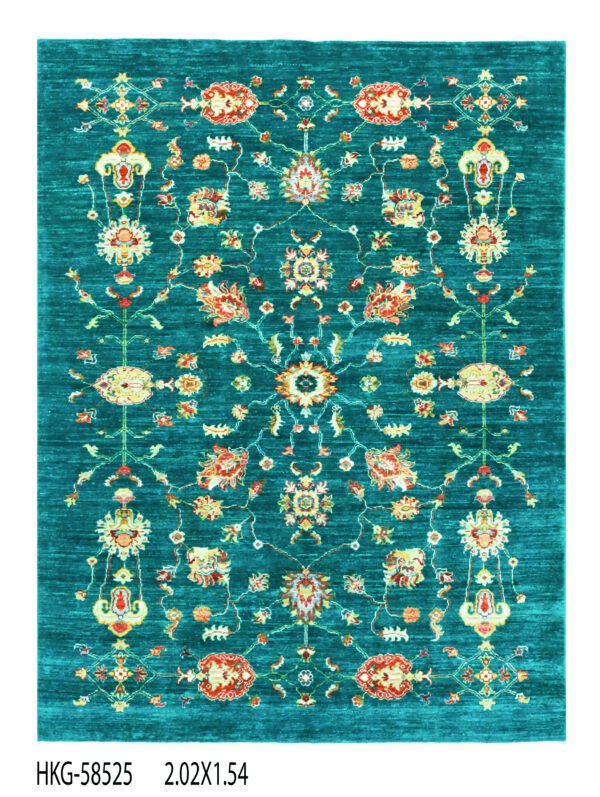 HKG-58525 2.02X1.54 Sultani Handwoven Rug – 202 × 154 cm
