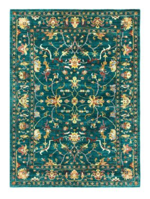 Sultani Handwoven Rug – 206 × 153 cm