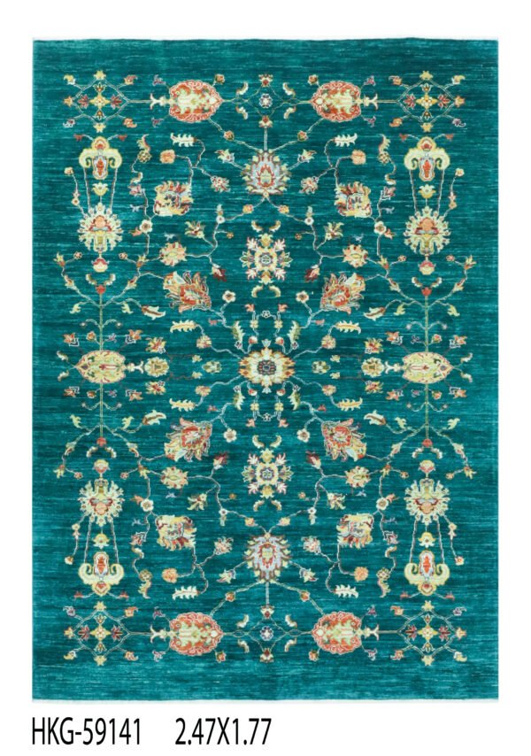 HKG-59141 2.47X1.77 Sultani Handwoven Rug ? 247 ? 177 cm